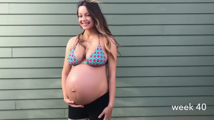 妊婦が美人で巨乳12