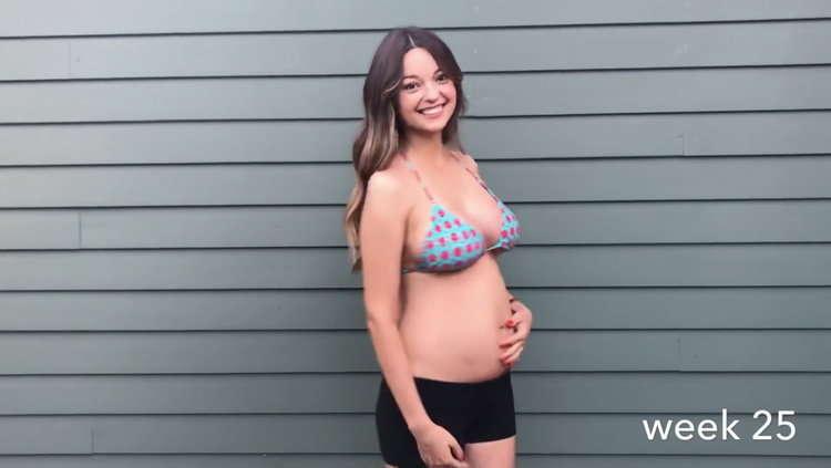 妊婦が美人で巨乳5